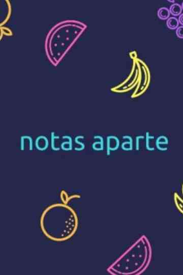 Notas aparte poster