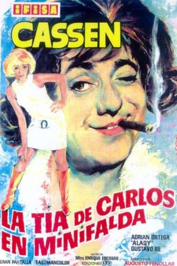 La tía de Carlos en minifalda Poster