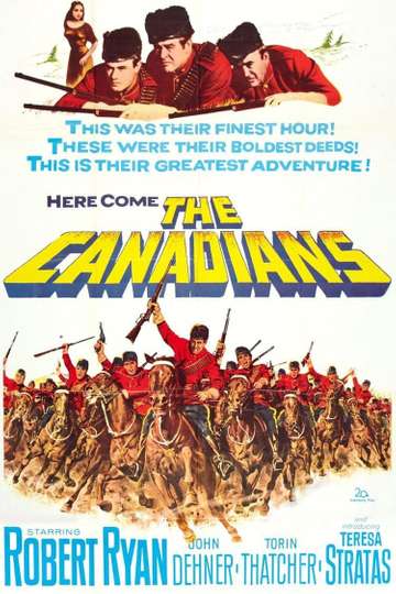 The Canadians Poster