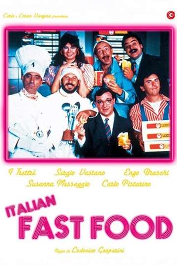 Italian Fast Food Poster