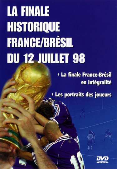 France  Brésil  Foot  Coupe du monde 1998  Finale Poster