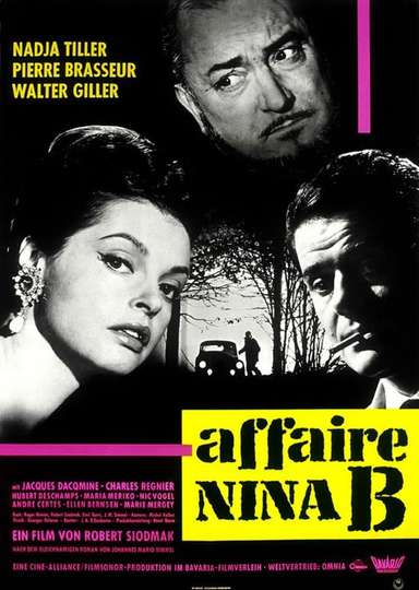 The Nina B. Affair Poster