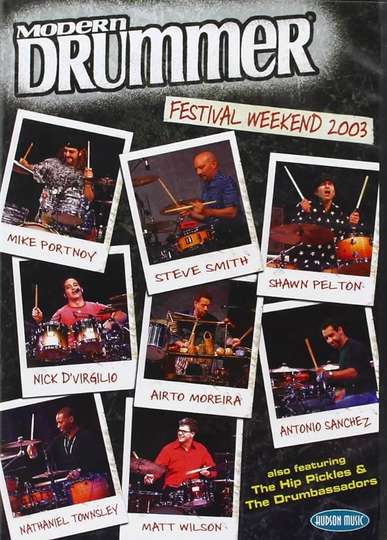 Modern Drummer Festival Weekend 2003 Poster