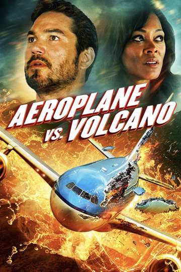 Airplane vs Volcano Poster