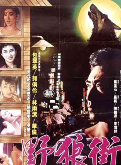 Mid-Night Wolf Poster