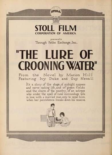 The Lure of Crooning Water Poster