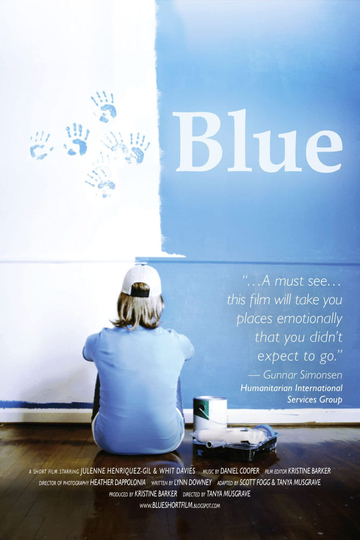 Blue Poster