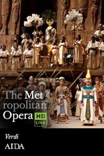The Metropolitan Opera Aida Poster