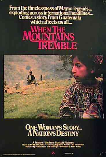 When the Mountains Tremble Poster