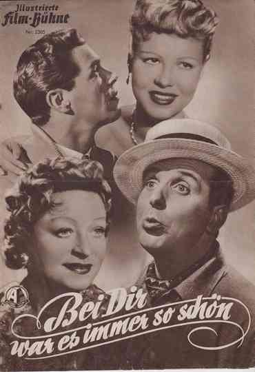 It Was Always So Nice with You Poster