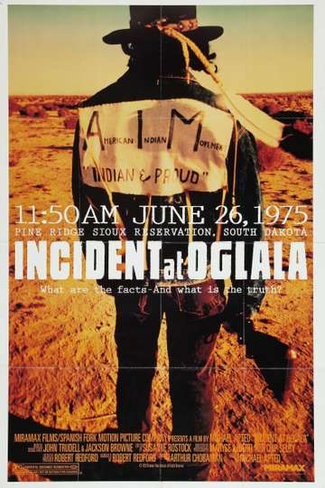 Incident at Oglala Poster