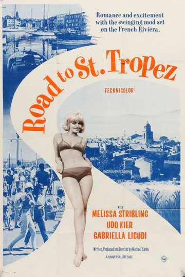 Road to St Tropez Poster