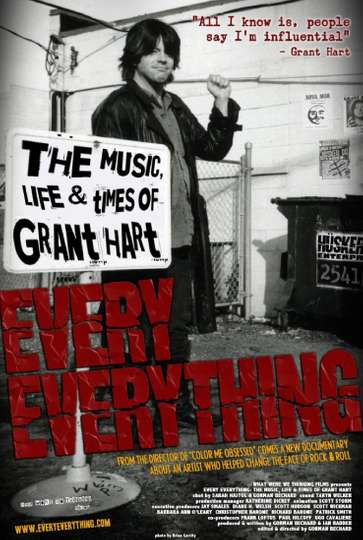 Every Everything The Music Life  Times of Grant Hart Poster