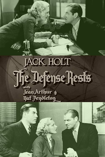 The Defense Rests Poster