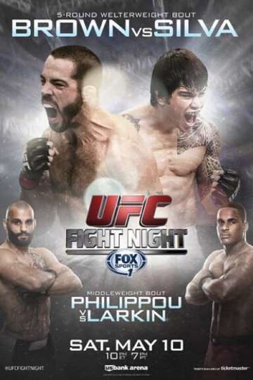 UFC Fight Night 40 Brown vs Silva Poster