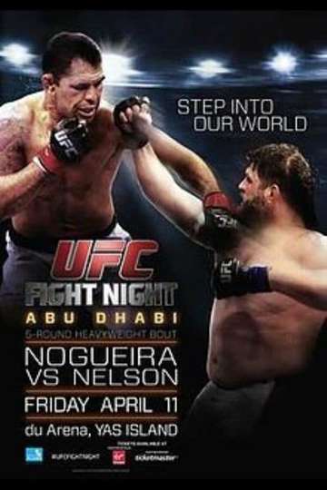 UFC Fight Night 39 Nogueira vs Nelson Poster