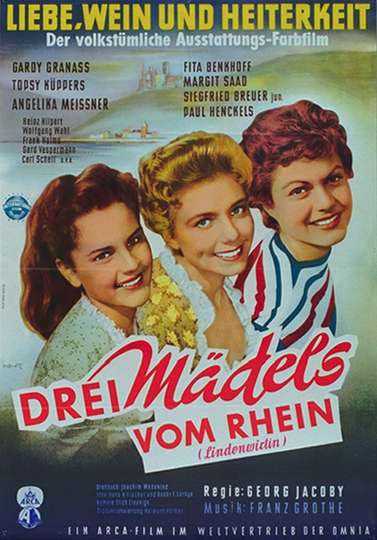 Three Girls from the Rhine Poster