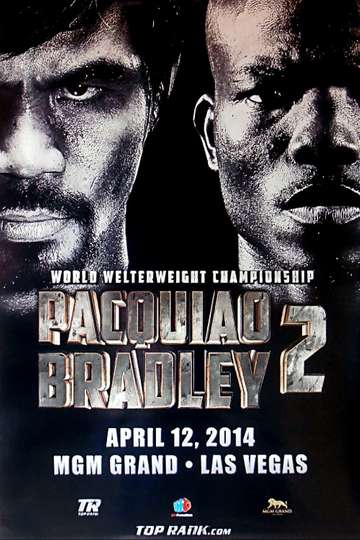 Manny Pacquiao vs Timothy Bradley II Poster