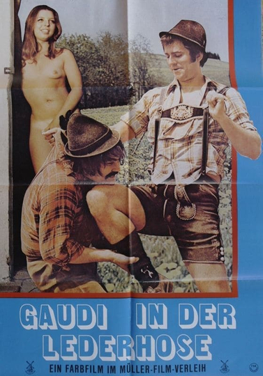 Gaudi in der Lederhose Poster