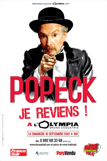 Popeck à l'Olympia