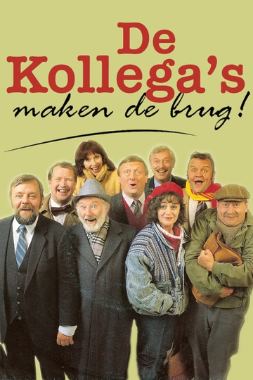 De kollega's maken de brug Poster