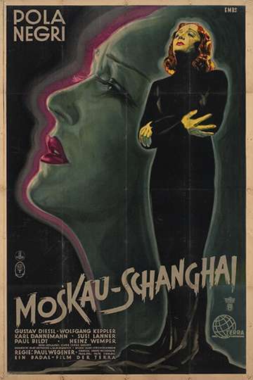Moskau  Shanghai Poster