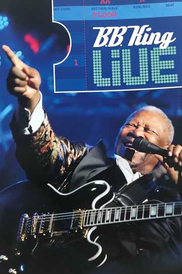 B.B. King: Live Poster