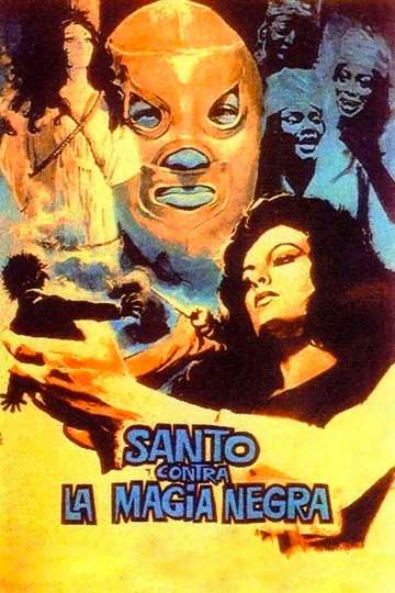 Santo vs Black Magic Woman Poster