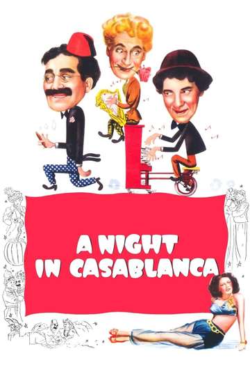 A Night in Casablanca Poster