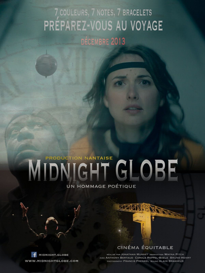 Midnight Globe Poster