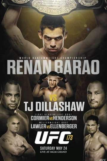 UFC 173 Barao vs Dillashaw Poster
