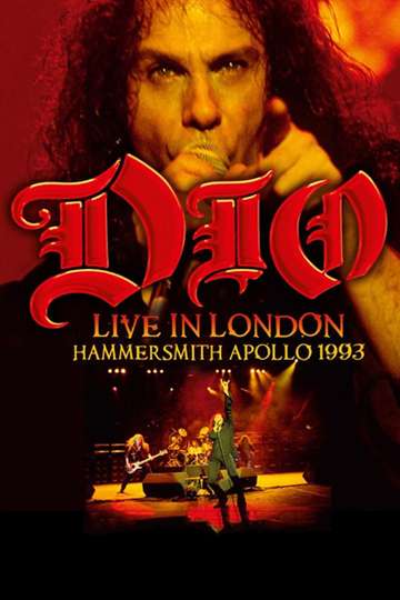 Dio Live in London  Hammersmith Apollo 1993 Poster