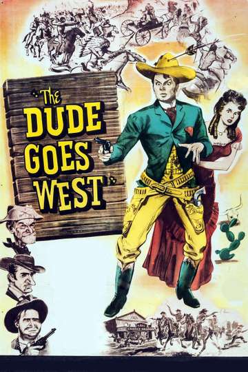 The Dude Goes West Poster
