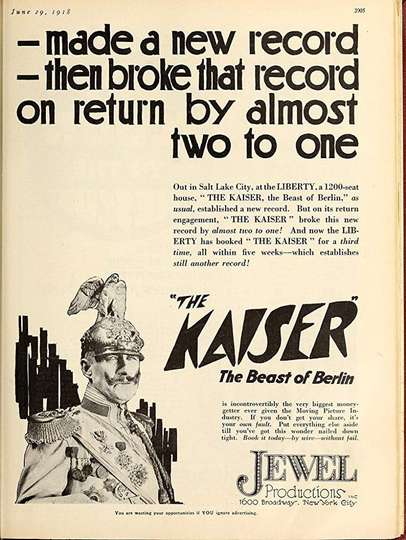 The Kaiser the Beast of Berlin