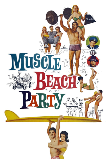 Muscle Beach Party Poster