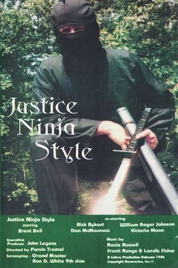 Justice Ninja Style Poster