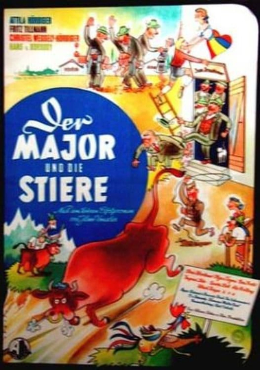 Der Major und die Stiere Poster