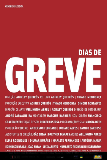 Dias de Greve Poster