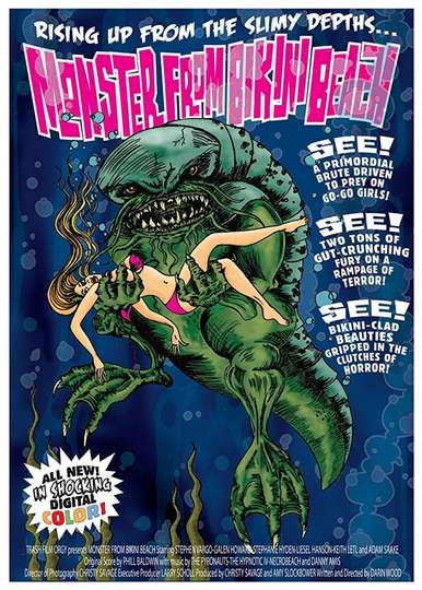 Monster From Bikini Beach Poster