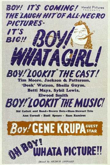 Boy! What a Girl! Poster