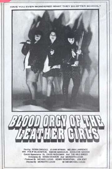 Blood Orgy of the Leather Girls Poster