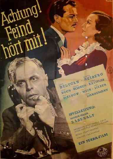 Achtung! Feind hört mit! Poster