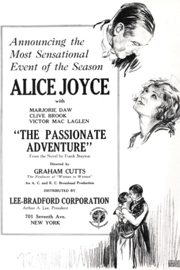 The Passionate Adventure Poster