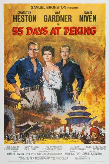 55 Days at Peking Poster