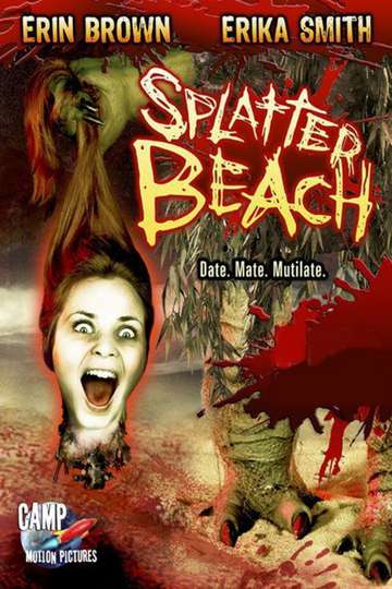 Splatter Beach Poster
