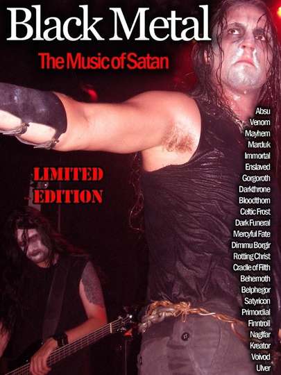 Black Metal The Music of Satan Poster