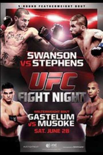 UFC Fight Night 44 Swanson vs Stephens Poster
