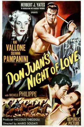 Don Juan's Night of Love Poster