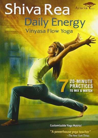 Shiva Rea Daily Energy  Vinyasa Flow Yoga Poster