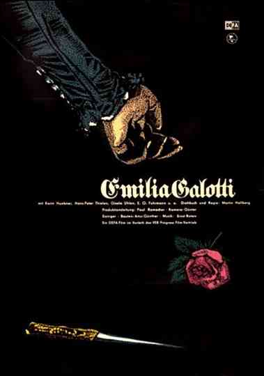 Emilia Galotti Poster